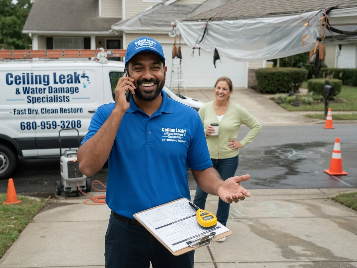 Ceiling Leak Cleanup Havana, AR FAQs