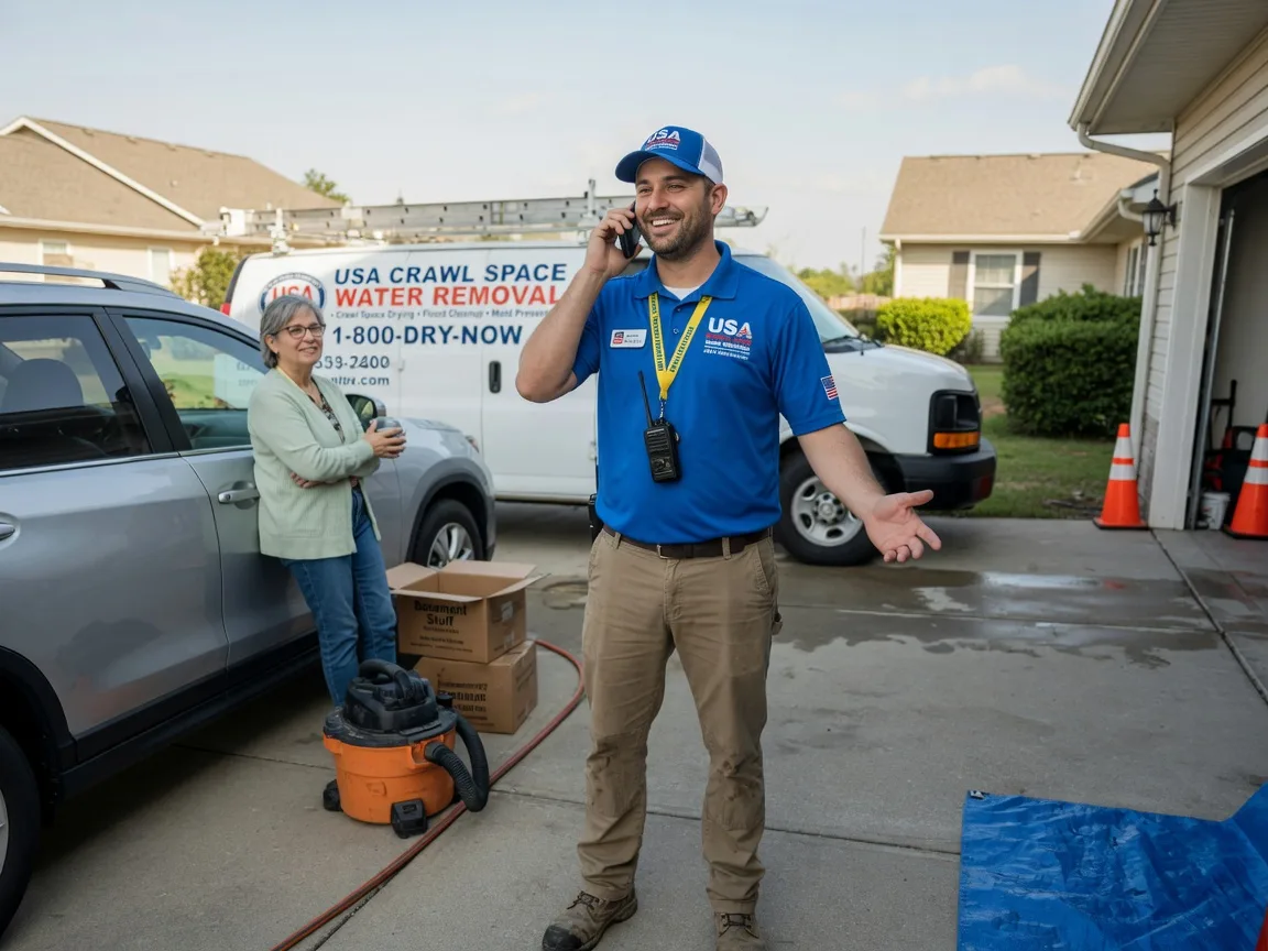 Crawl Space Water Removal Havana, AR FAQs